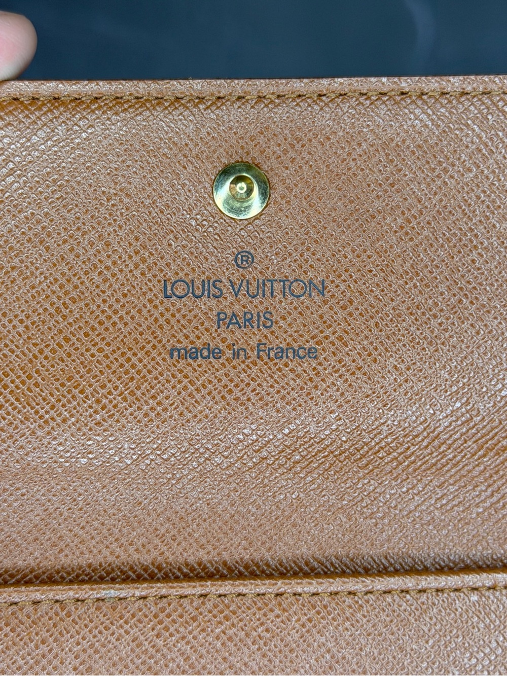 Louis Vuitton Monogram Vintage Compact Trifold Wallet Snap Coin Purse | Vintage - Picture 7 of 10